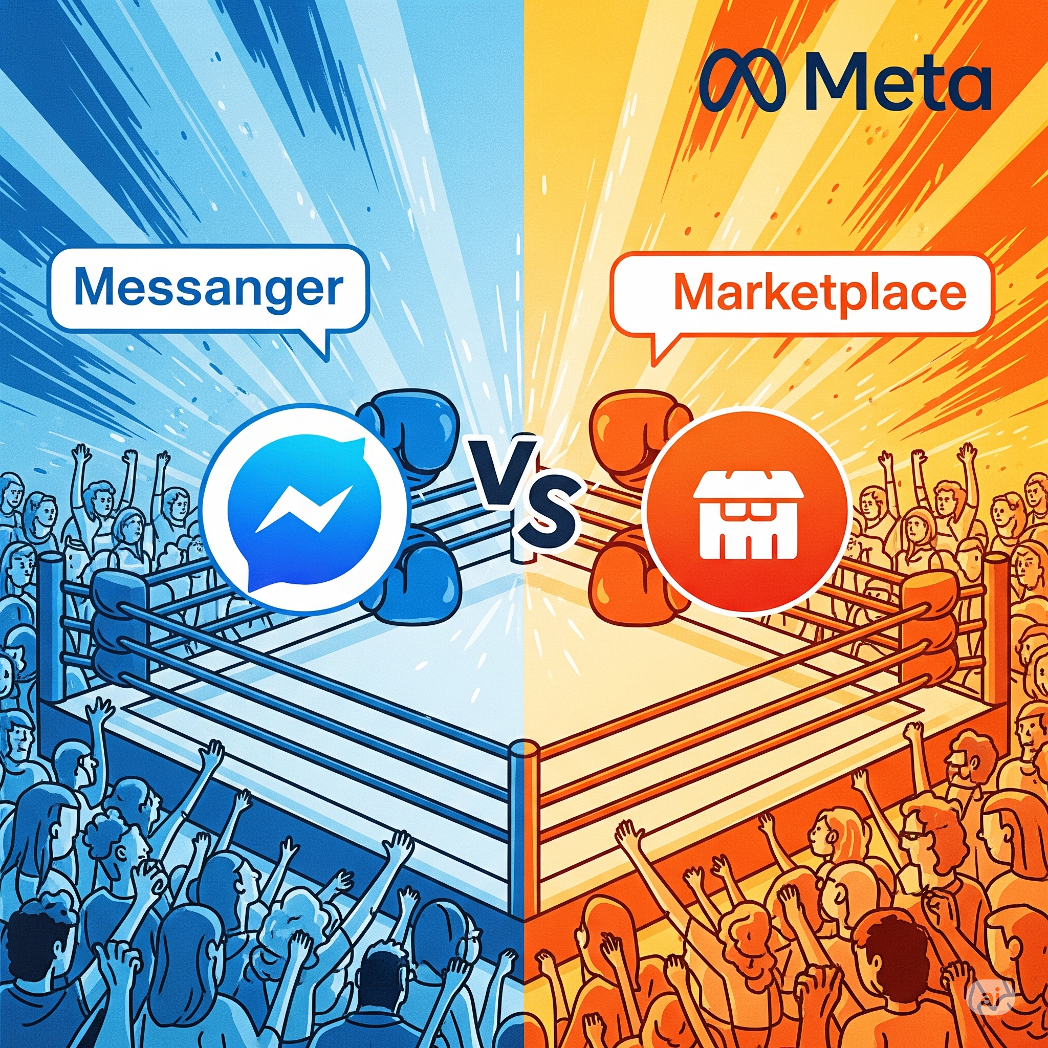 📱 Meta desafia regras da UE e mira Marketplace e Messenger